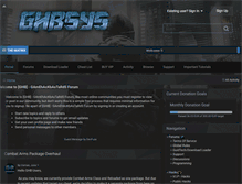 Tablet Screenshot of forum.ghbsys.net